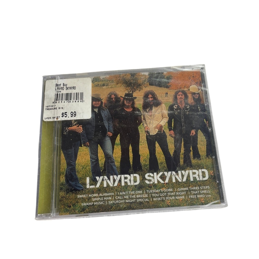 Lynyrd Skynyrd Icon The Best Of CD New Sealed Sweet Home Alabama Free Bird 2010